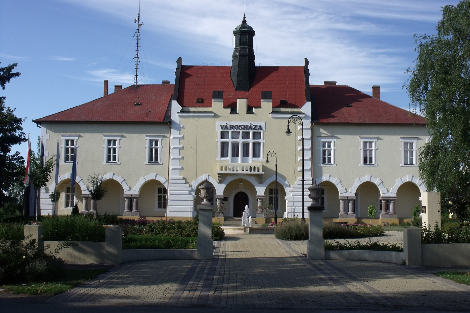 09241 Városháza Tiszafüreden (1896-ban a millennium évében emelt