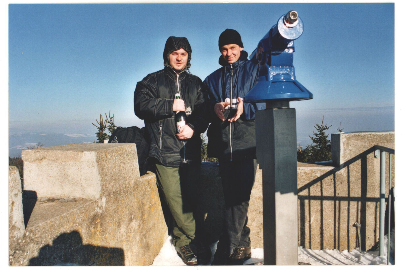 102 Pezsgős indulás az Írottkőről (884 m) 2003-02-15