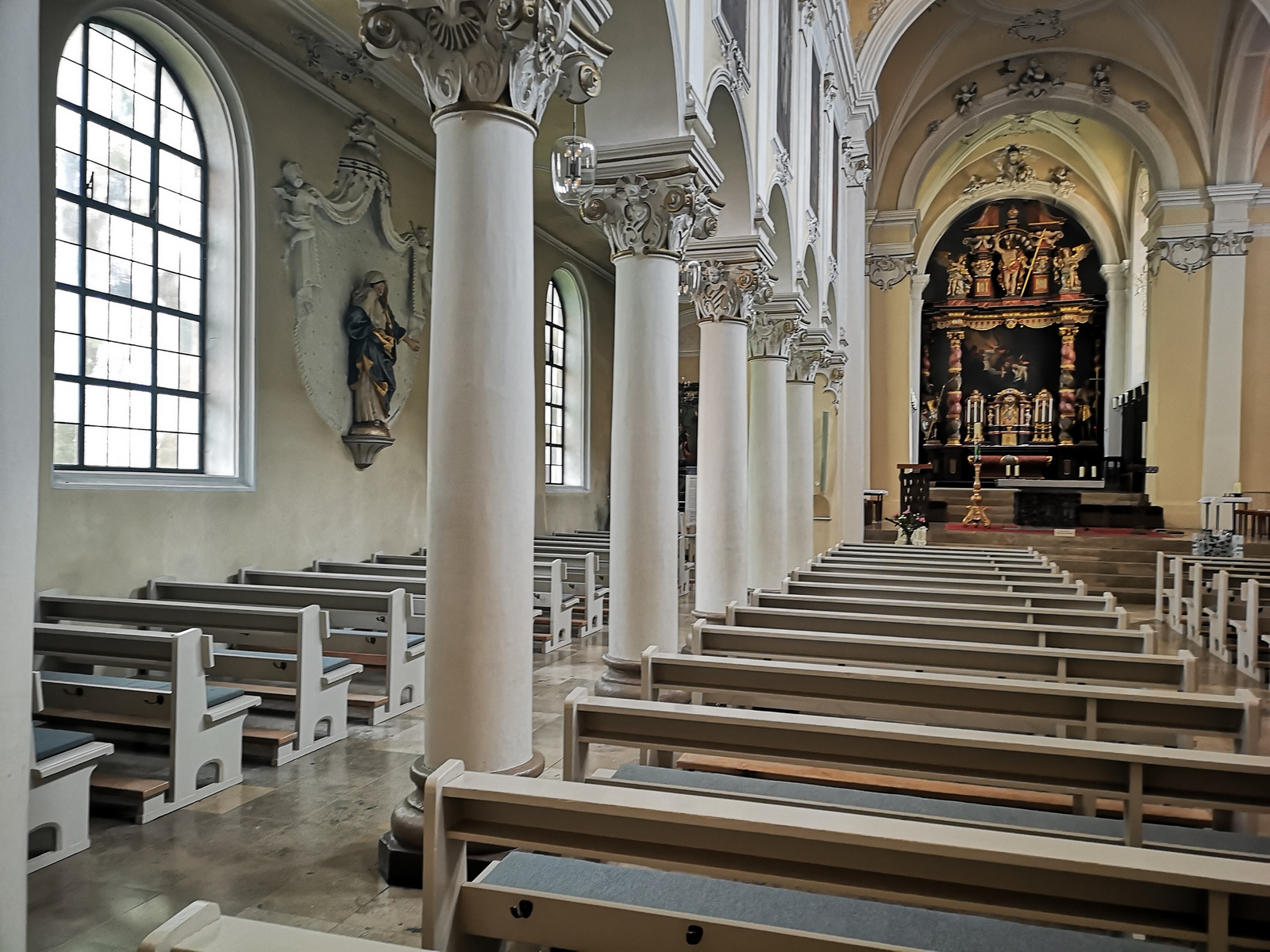 St.-Martinus-Kirche - belső rész