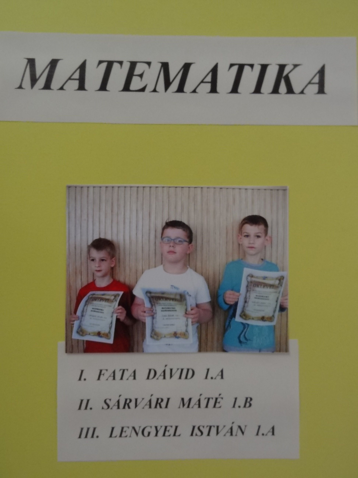 Emelt szintű matekosok