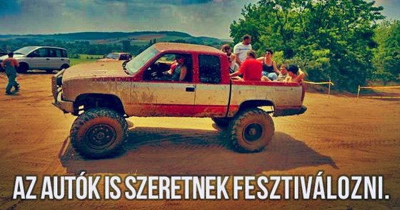 Az autók is szeretnek fesztiválozni!