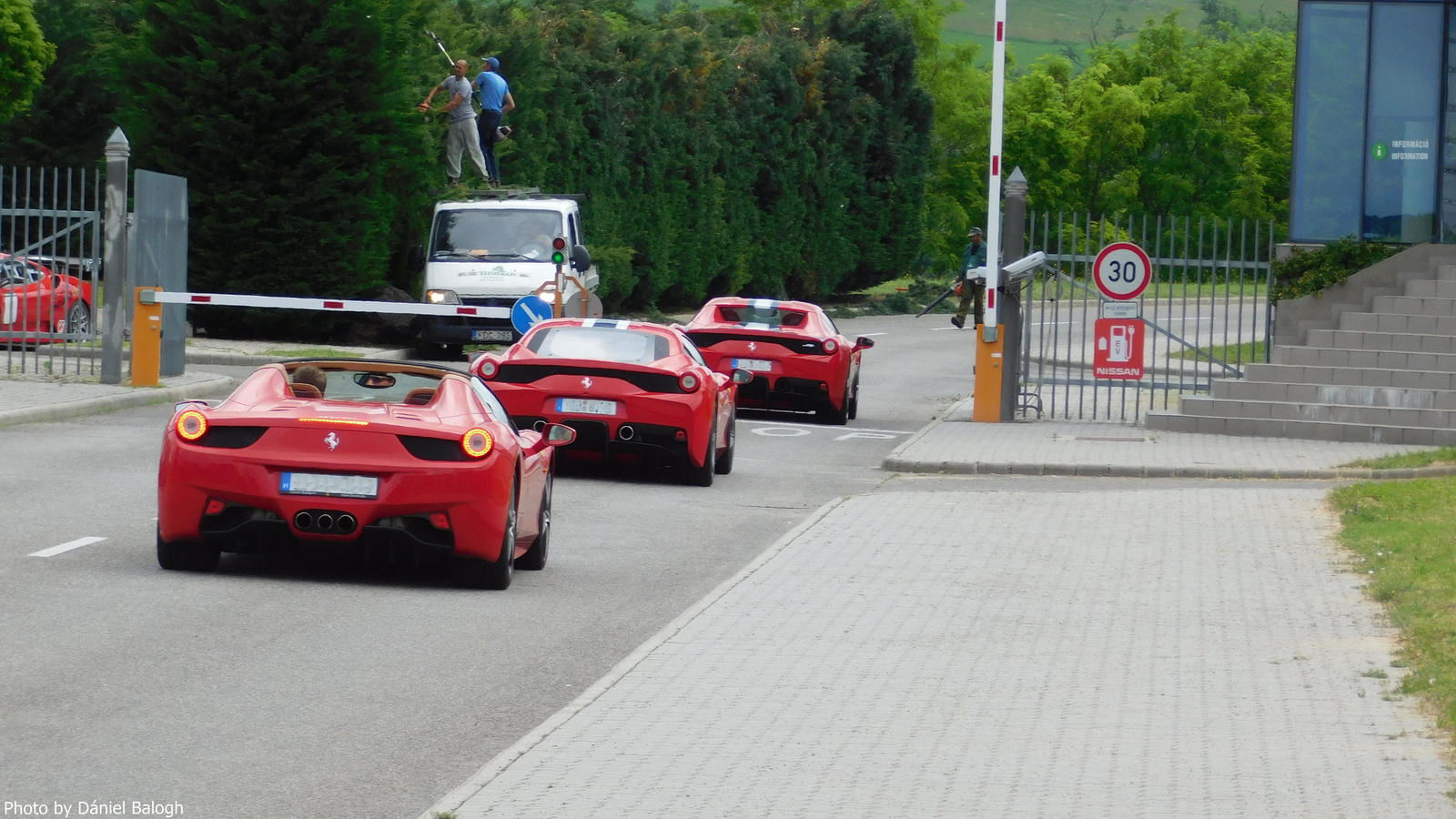 Ferrari 458-sok.