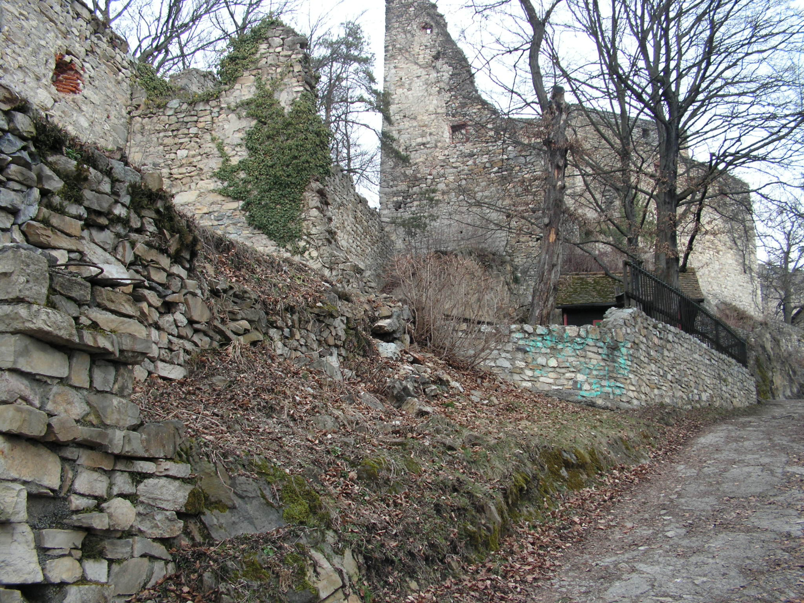 Grác (Graz) - Gösting, a göstingi várrom, SzG3