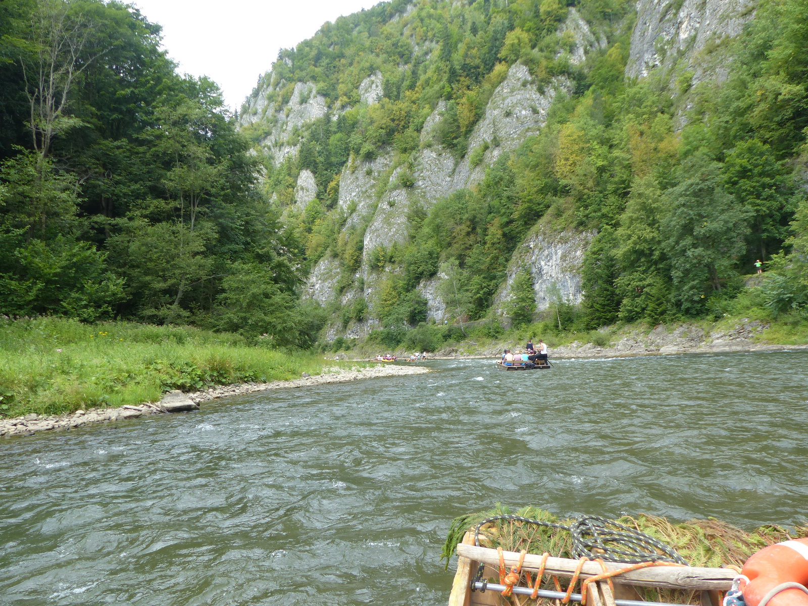 Dunajec, tutajozás a folyón, SzG3