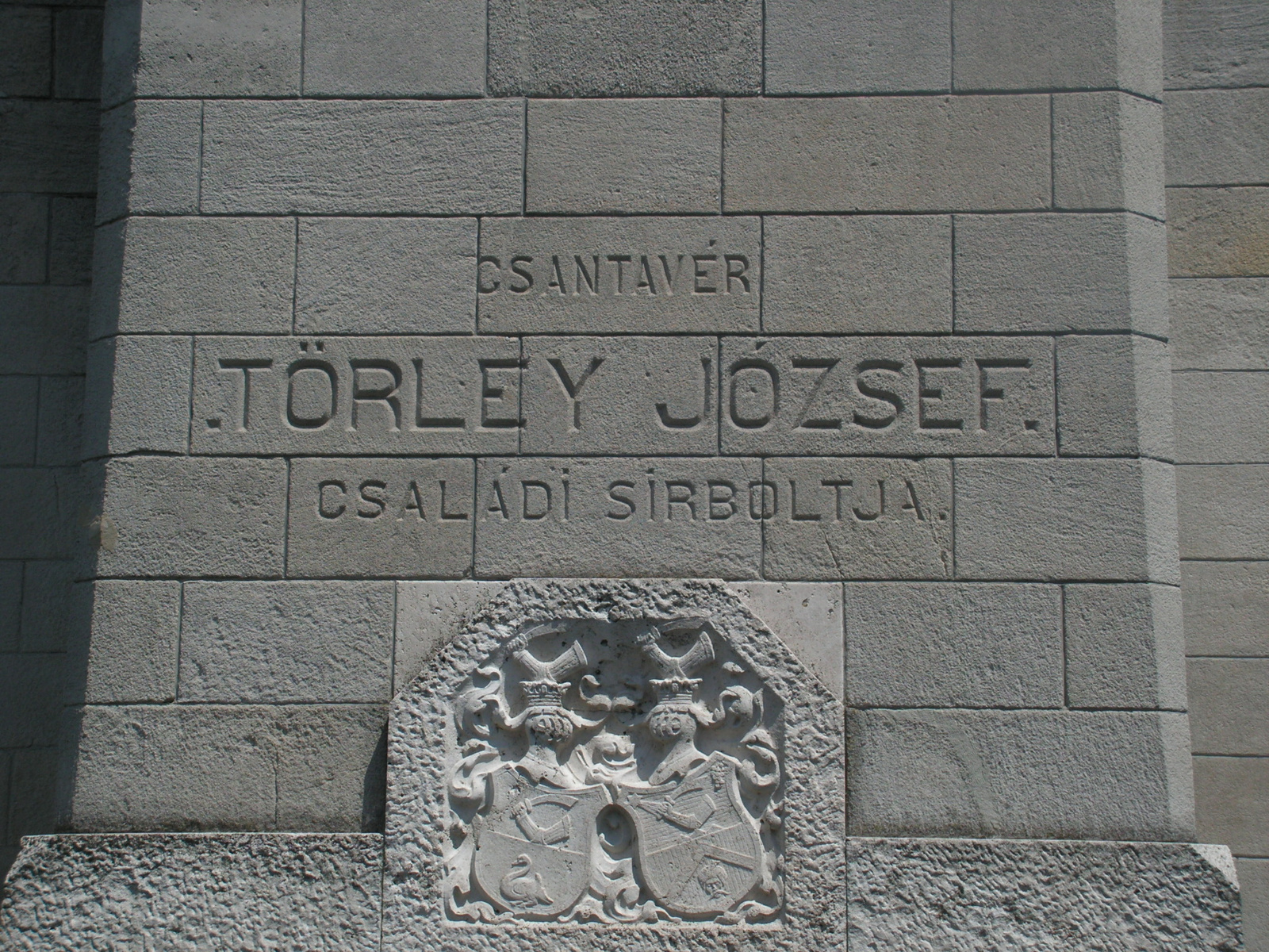 Budapest, a Törley mauzóleum, SzG3