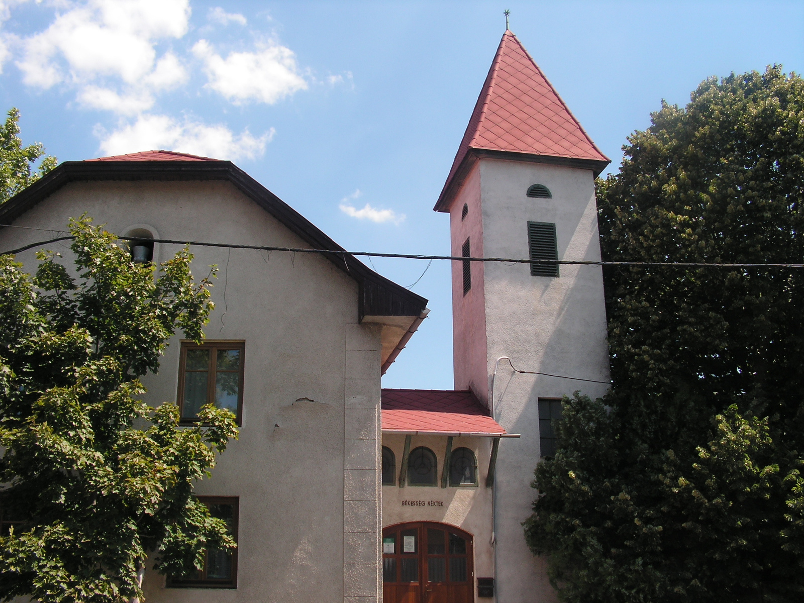 Budapest, a nagytétényi református templom, SzG3