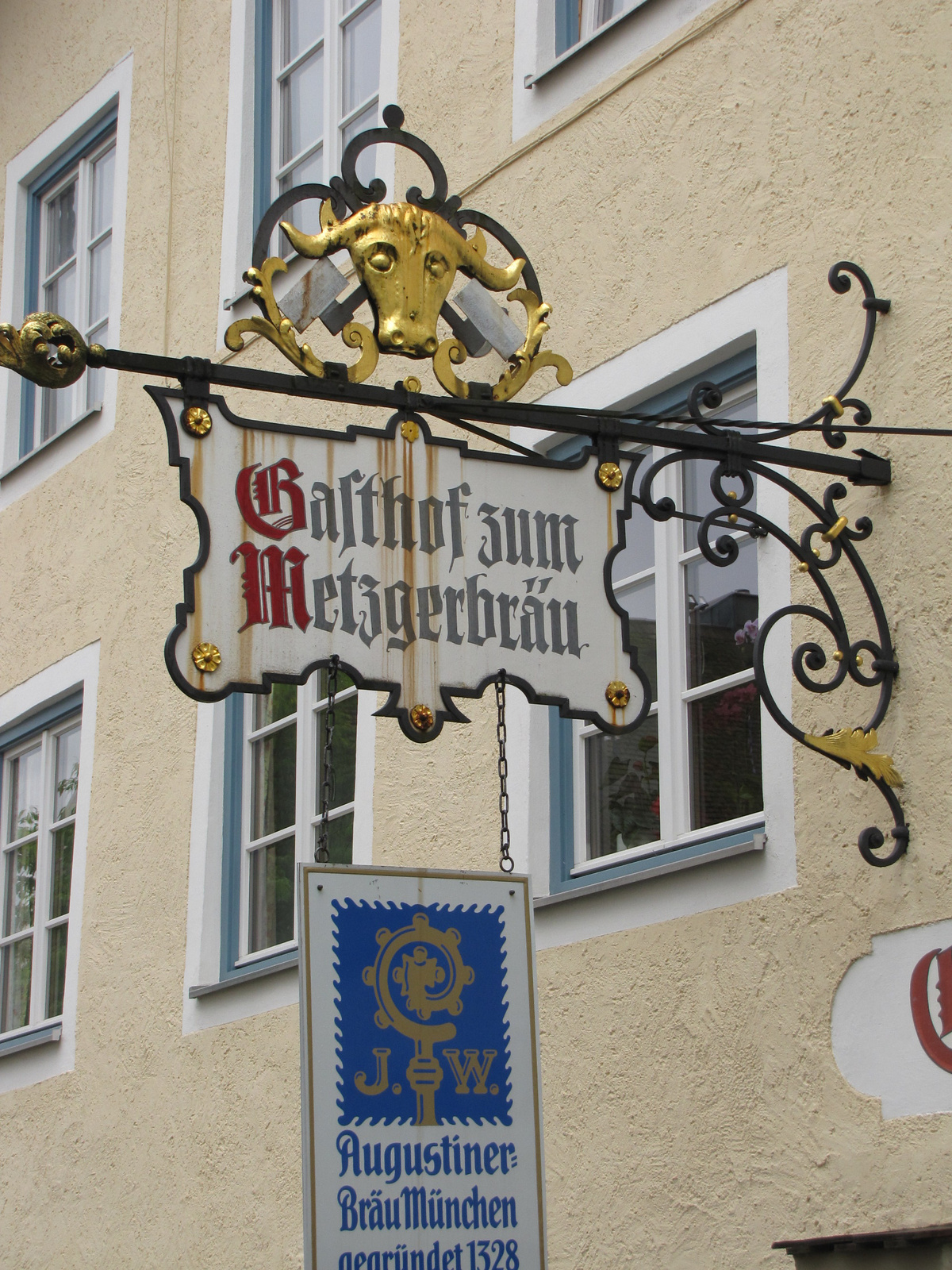 Bad Tölz, Gasthof zum Metzgerbräu, SzG3