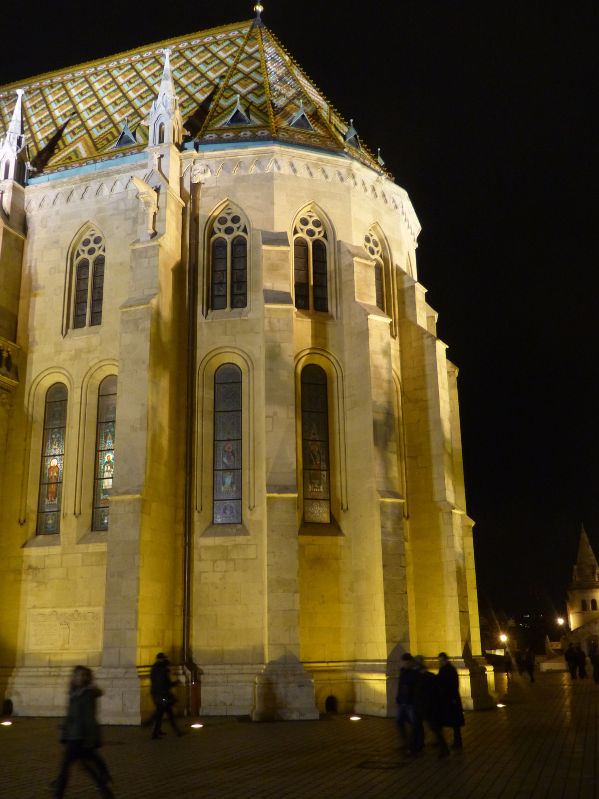 Budapest by Night, a Mátyás templom, SzG3