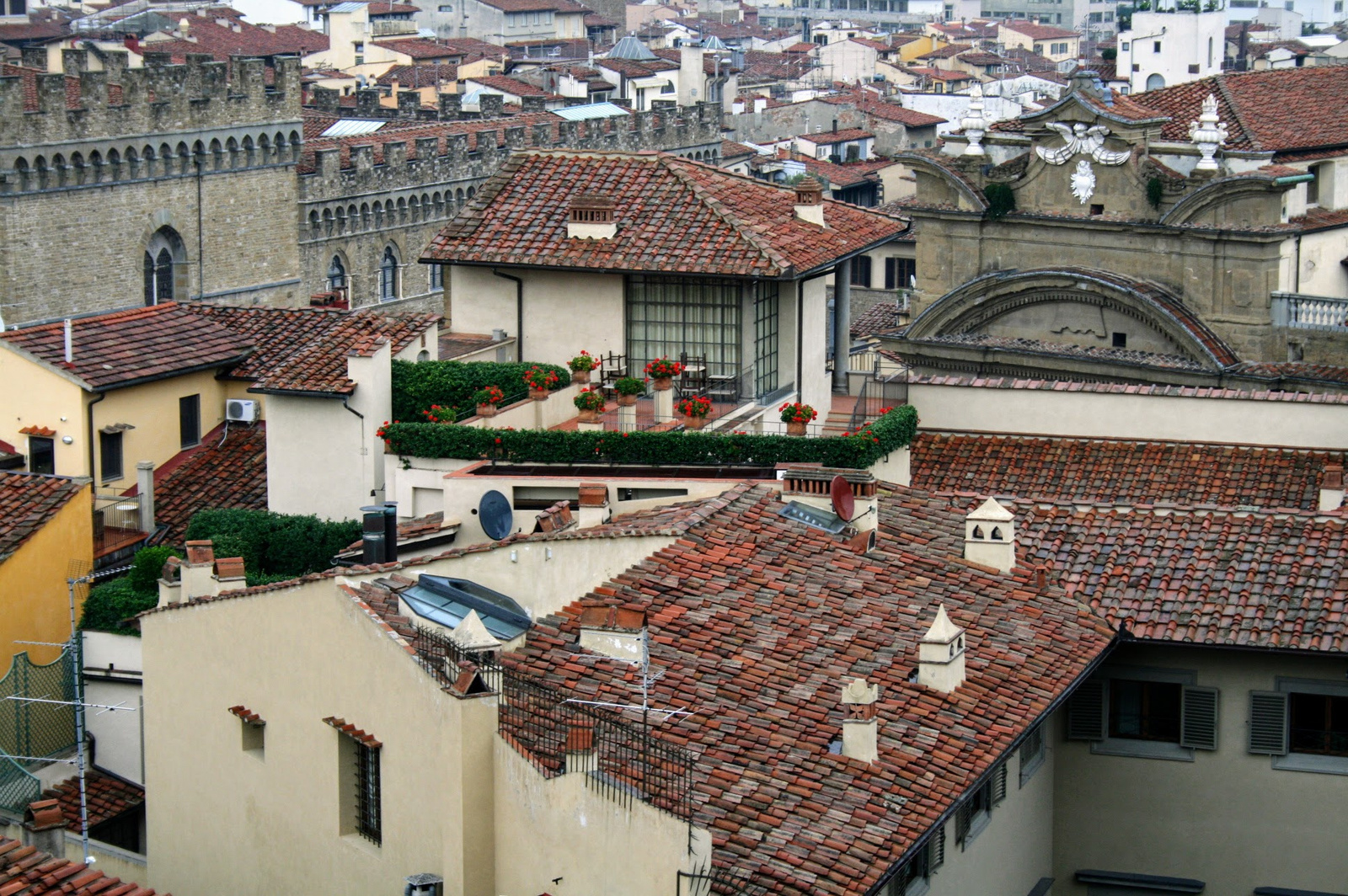 Mediterrán tetők (Firenze)