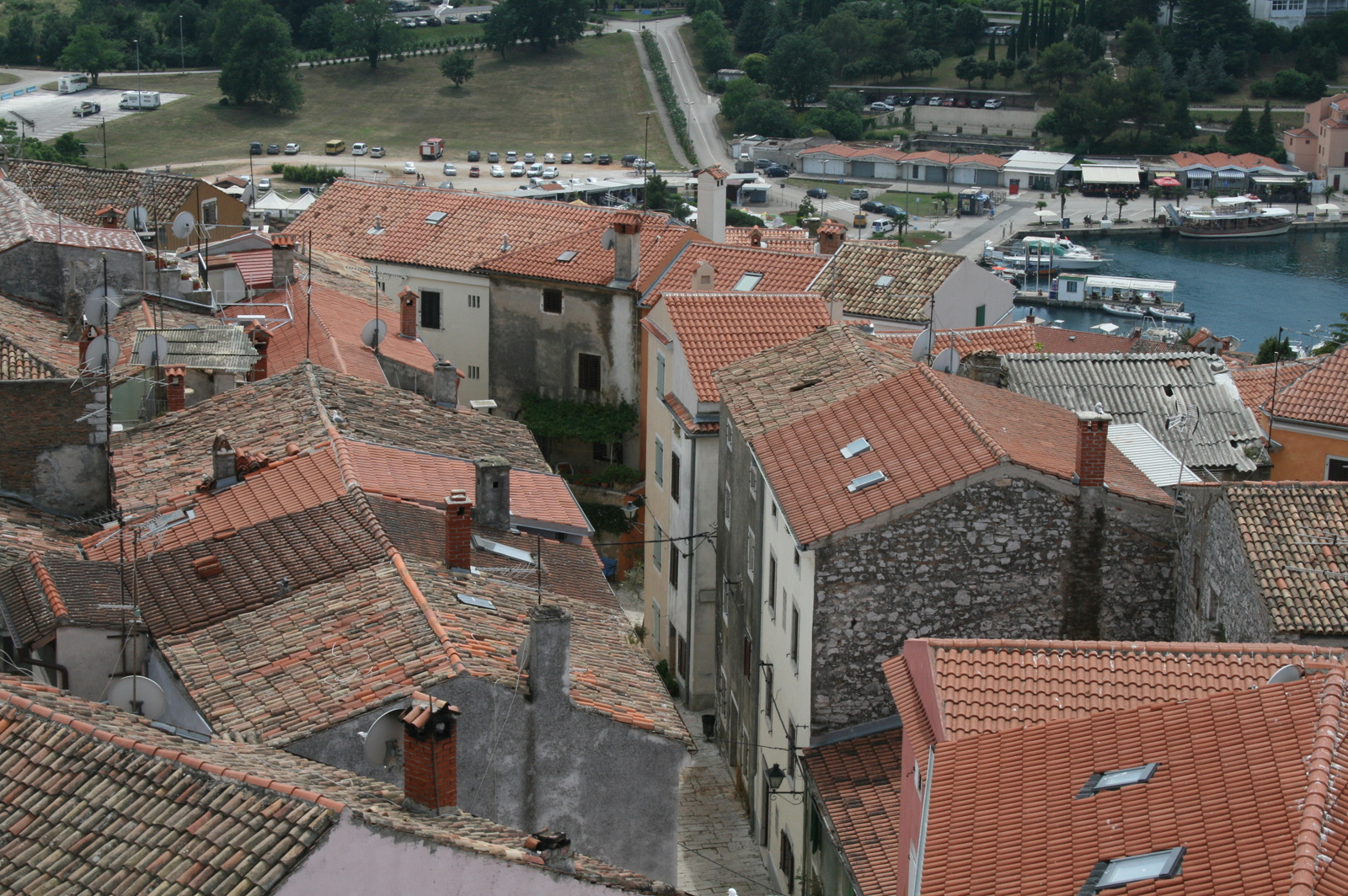Mediterrán tetők (Vrsar)