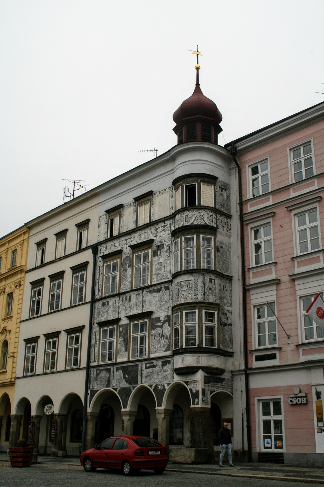Sgraffitós ház (Jindrichuv Hradec)