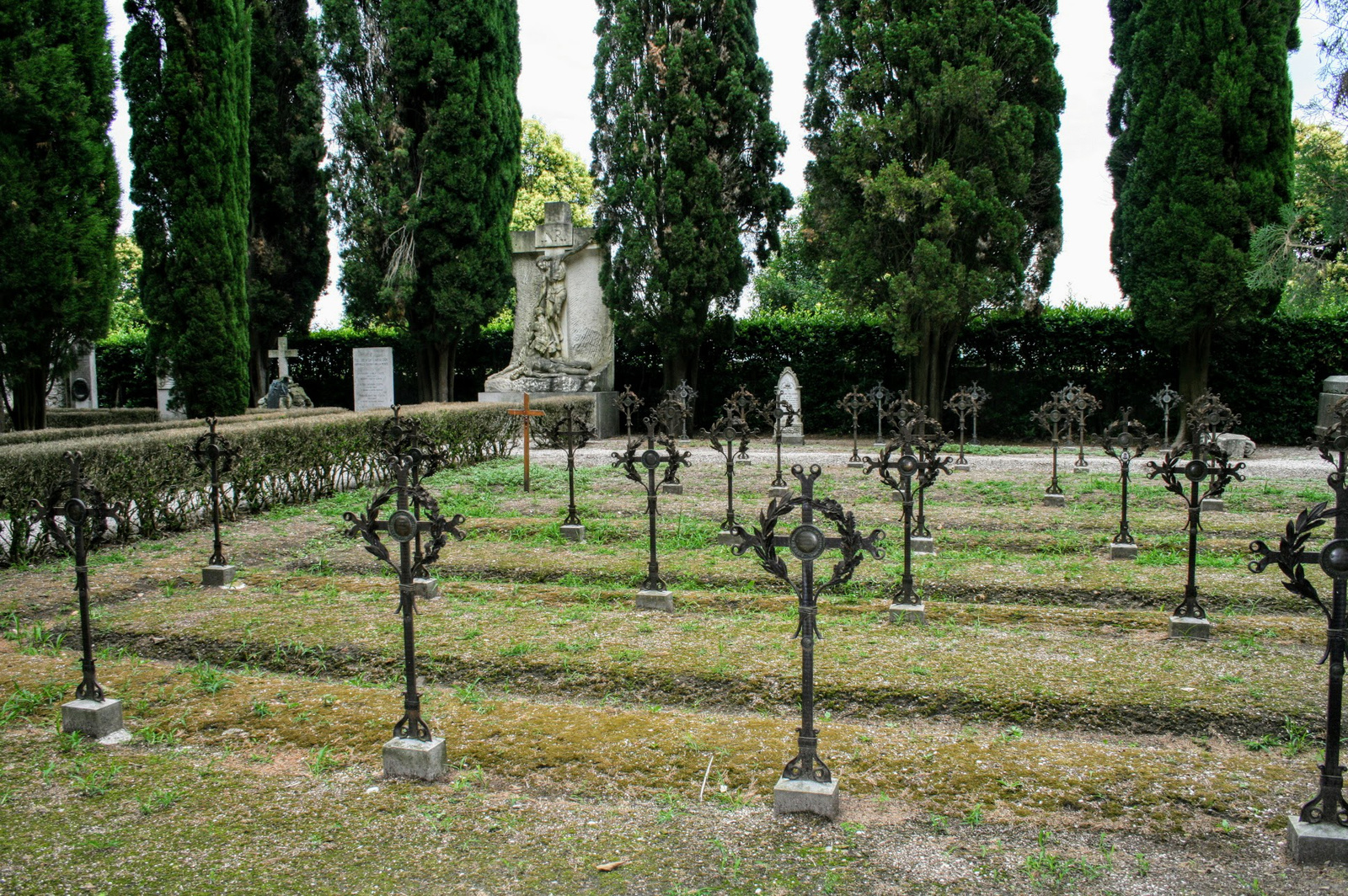 I. világháborús temető Aquileia-ban