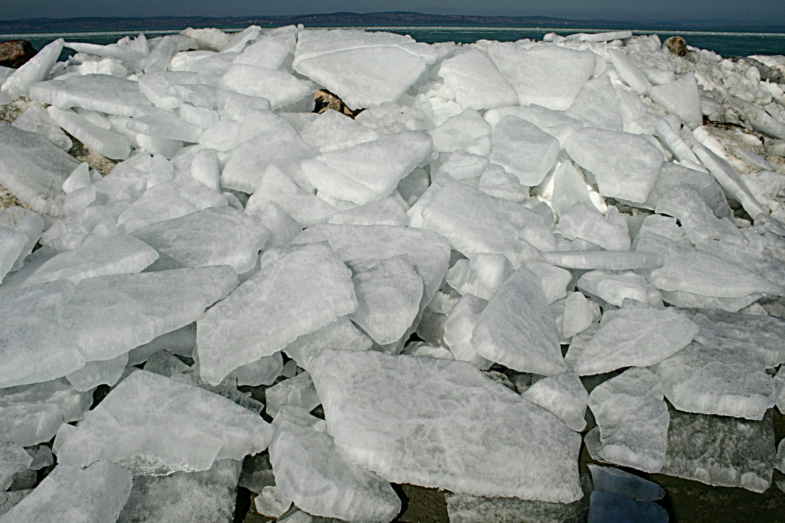 A Balaton jege