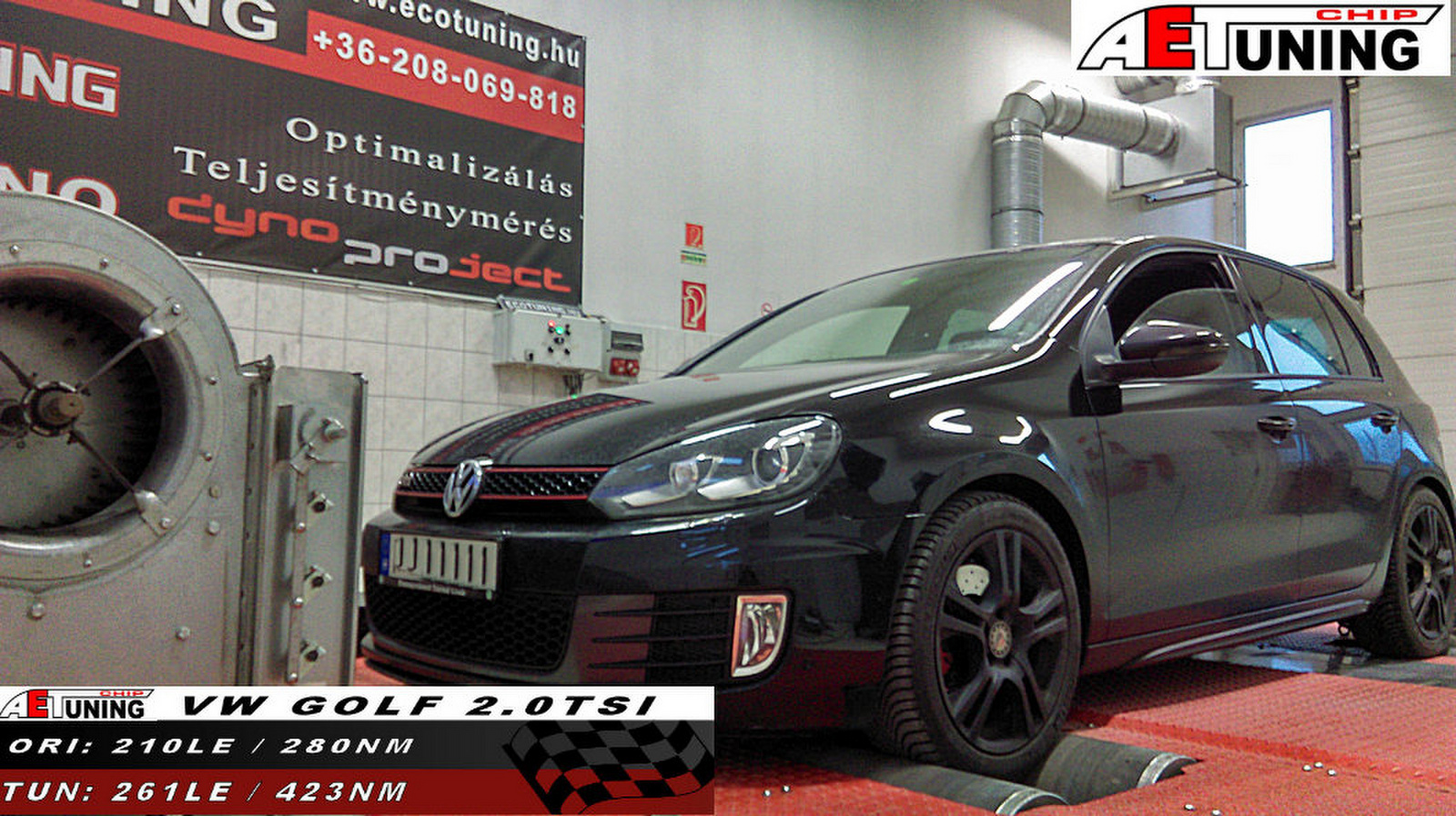 VW Golf GTI 2.0TSI 210LE aet chip tuning 2