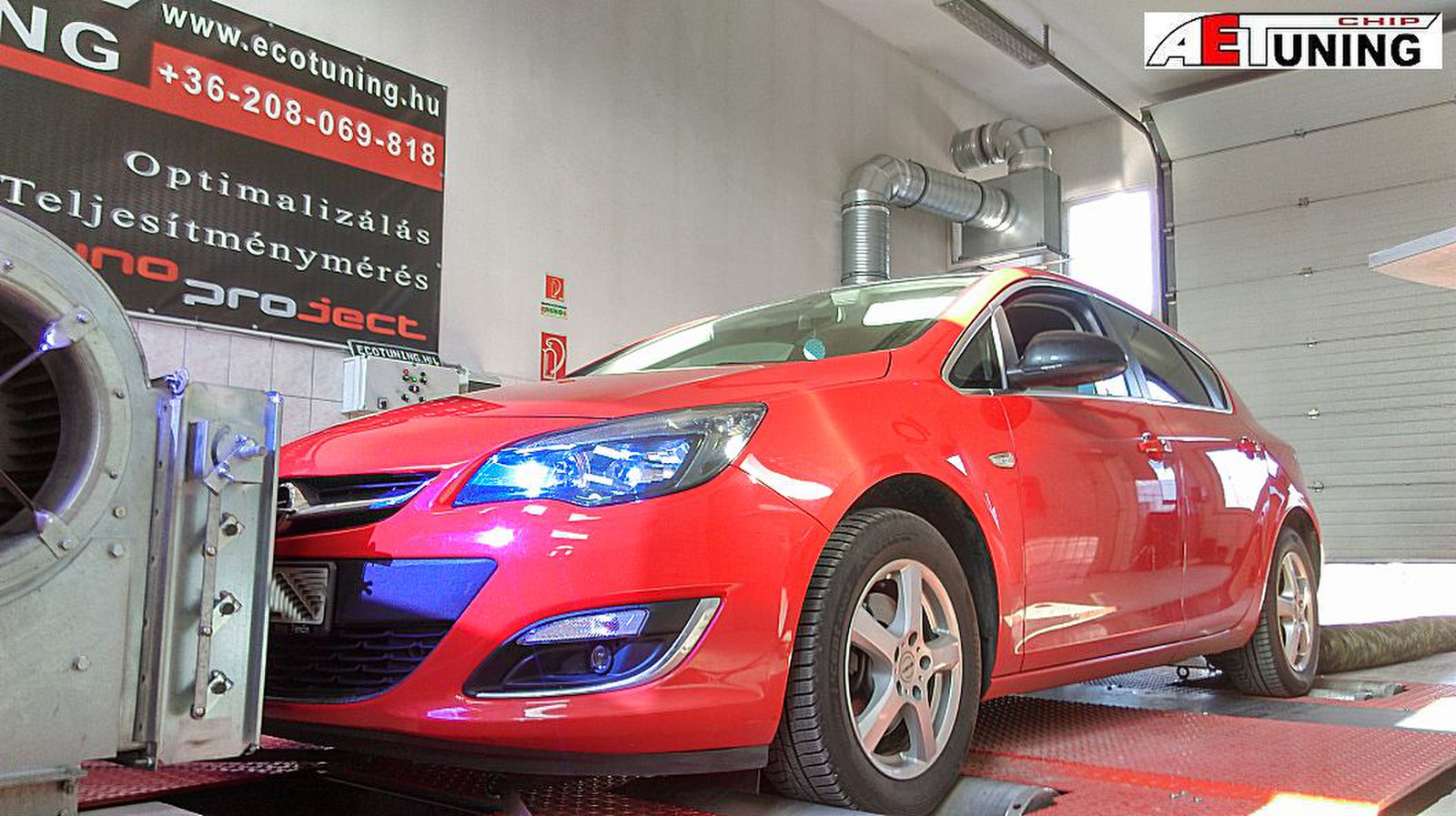 Opel Astra 1.6CDTI 110LE chiptuning