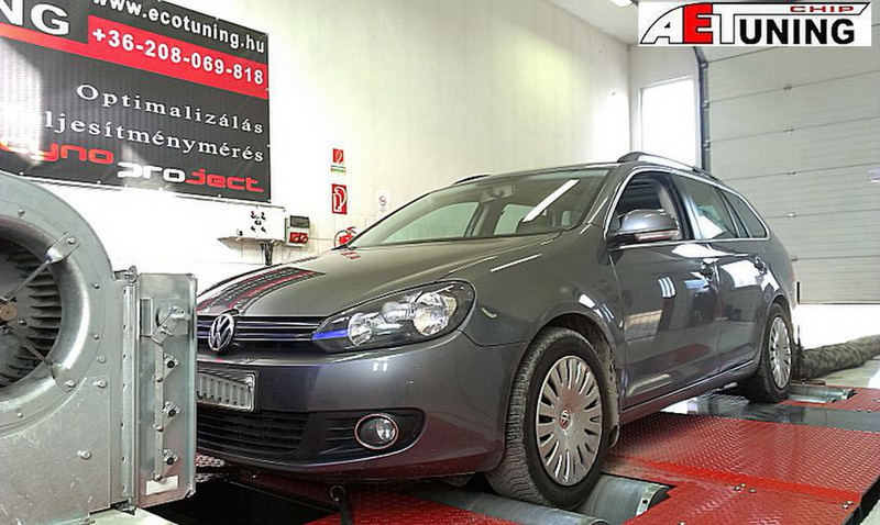 Volkswagen golf 1.6TDI frissites visszahivas tuning