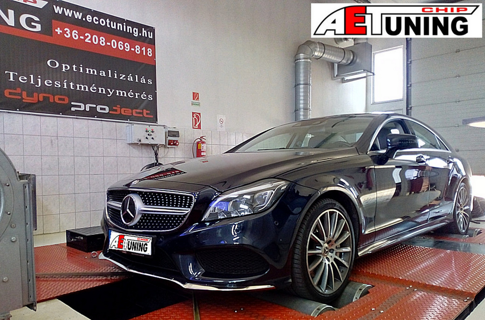 Mercedes CLS500 Chiptuning AET CHIP
