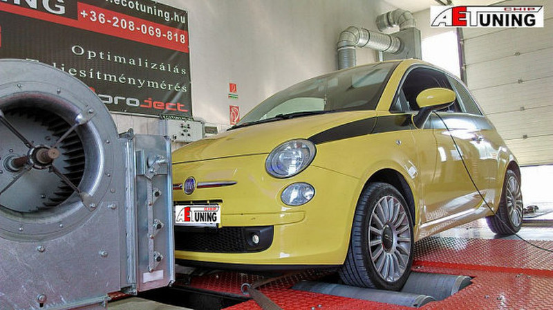 Fiat 500 gazpedal tuning