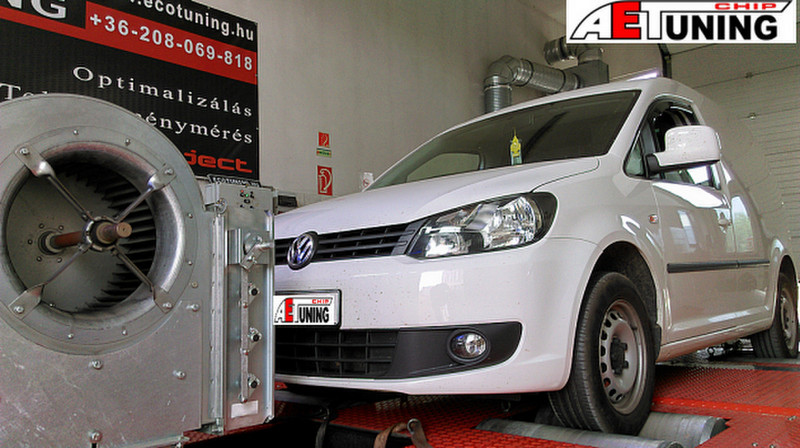 VW caddy chiptuning Motoroptimalizalas AEt CHIP