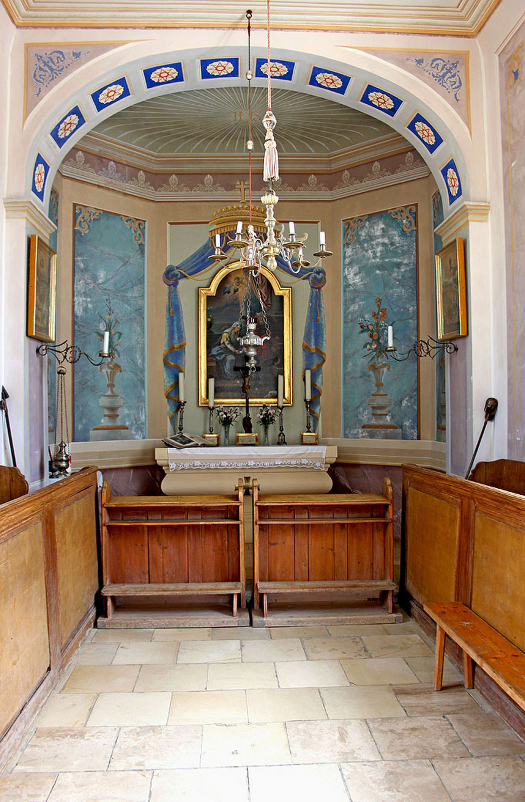 Szent Anna fogadalmi kápolna - belső tér