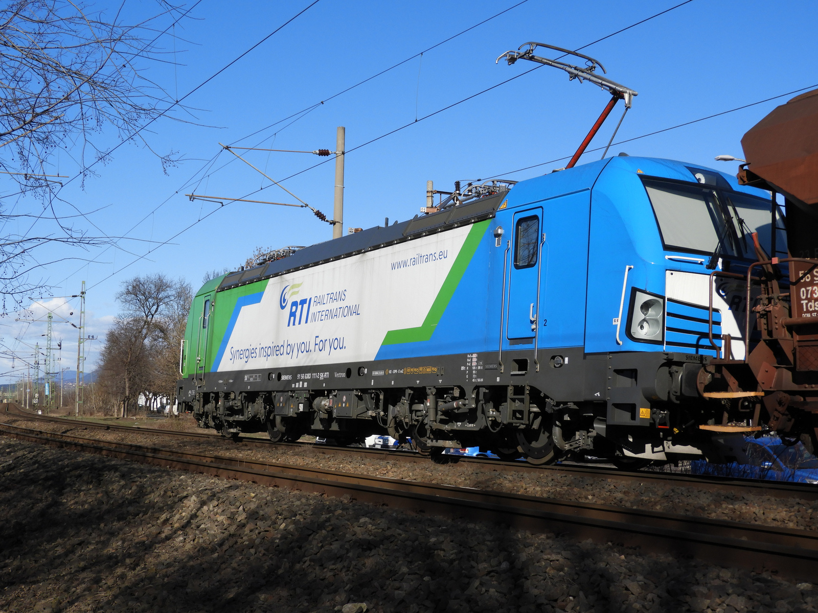 Vectron 111-2 körvasút