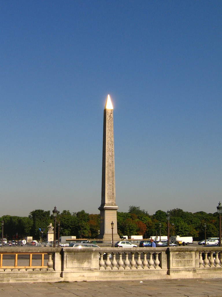Egyiptomi obeliszk a Concorde-on