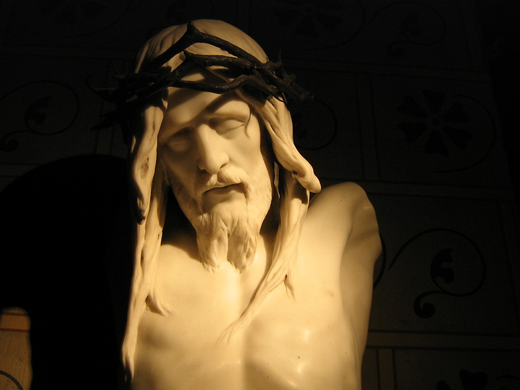 Fadrusz János Megváltó szobra a Mátyás templomban