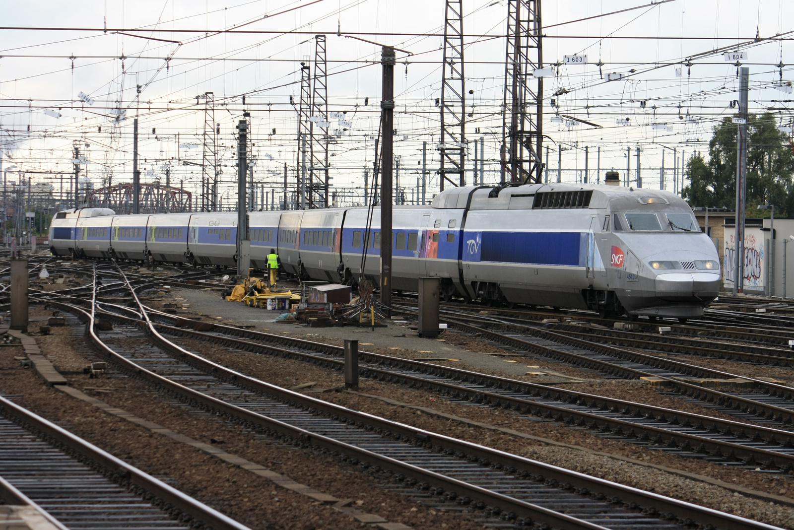 SNCF TGV 4517 Paris Nord-Brussel Midi