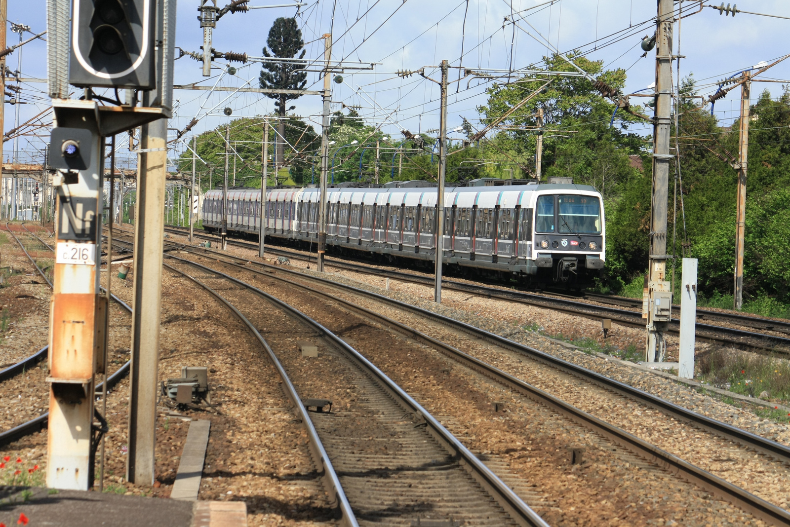 RATP-SNCF RER 8244 Ligne B @Drancy