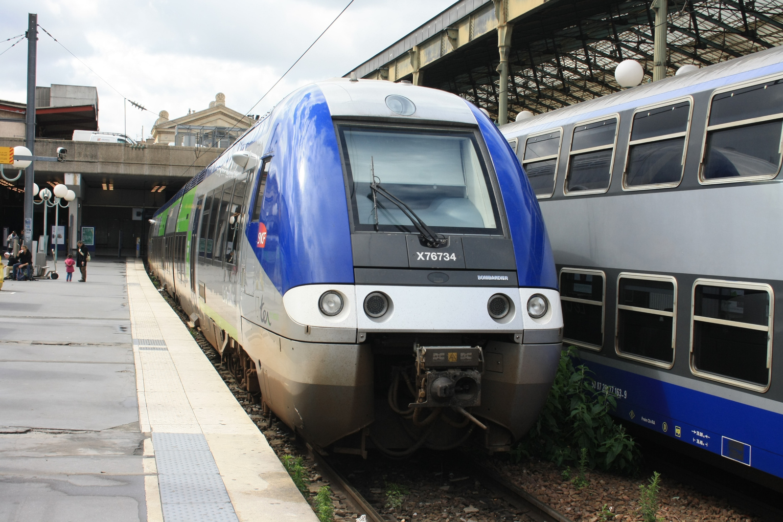 SNCF TER Dual X76733-34 Paris Nord-St Quentin #2