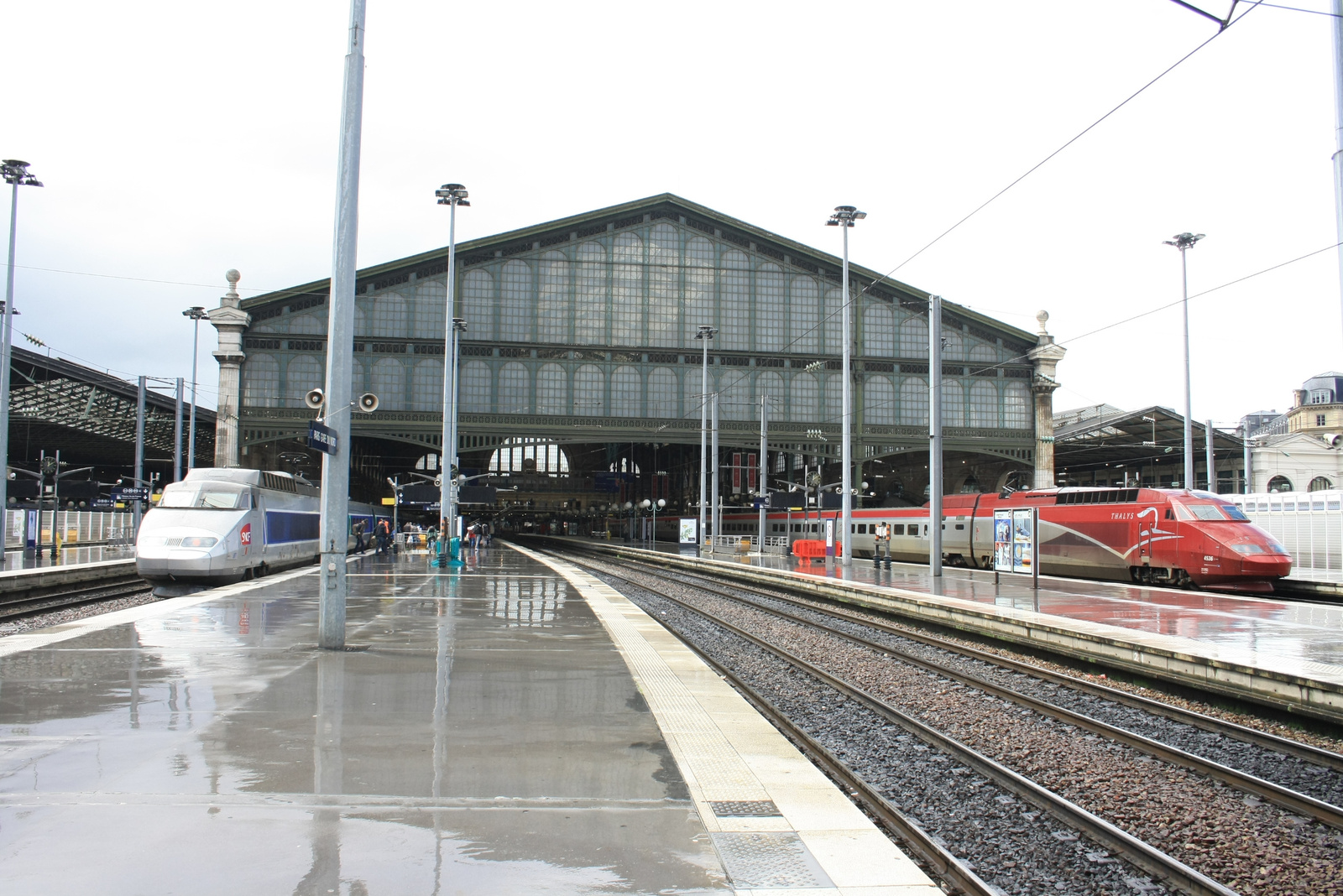 SNCF TGV 87 &amp; Thalys 4536 @Paris Gare du Nord