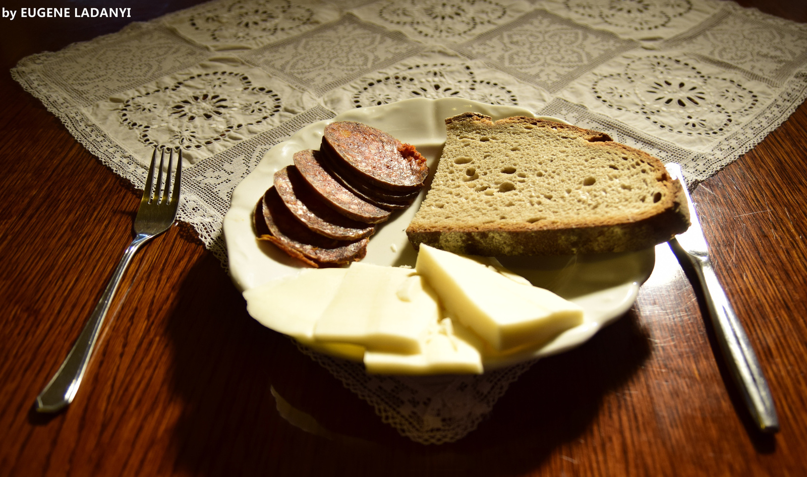 Szent-Györgyi Albert vacsorája (werk fotó)