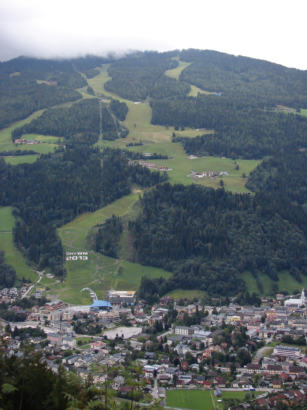 Schladming, a 2013-as téli olimpia helyszíne.