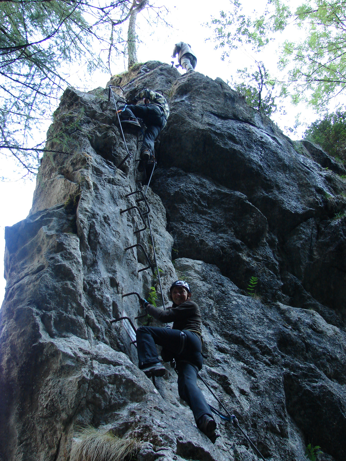 Johnsbach-Übung klettersteig