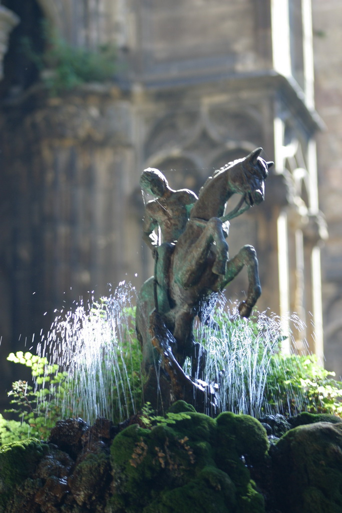 barcelona catedral dragon fight 2