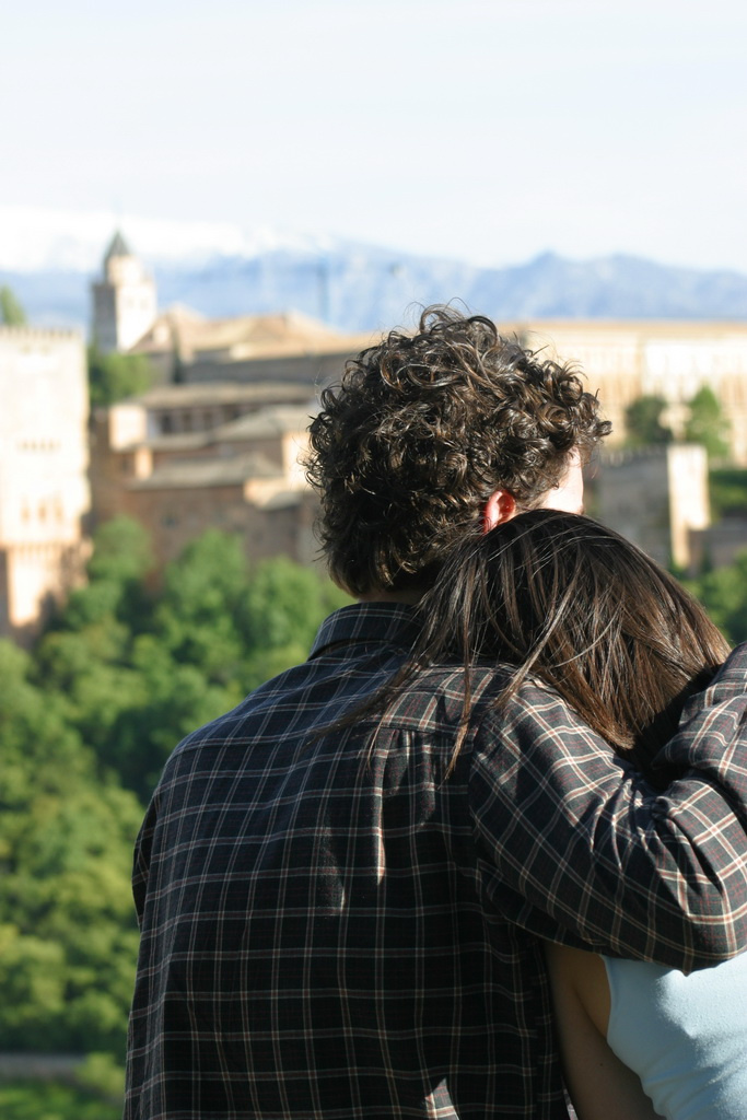 granada alhambra snow and love 1