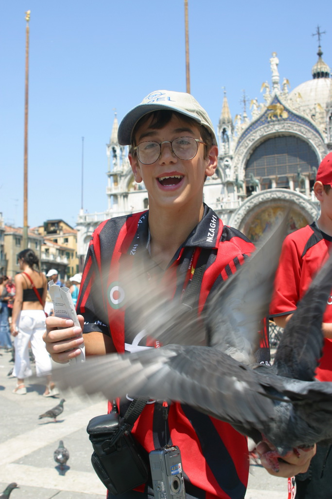 venice pigeon and inzaghi