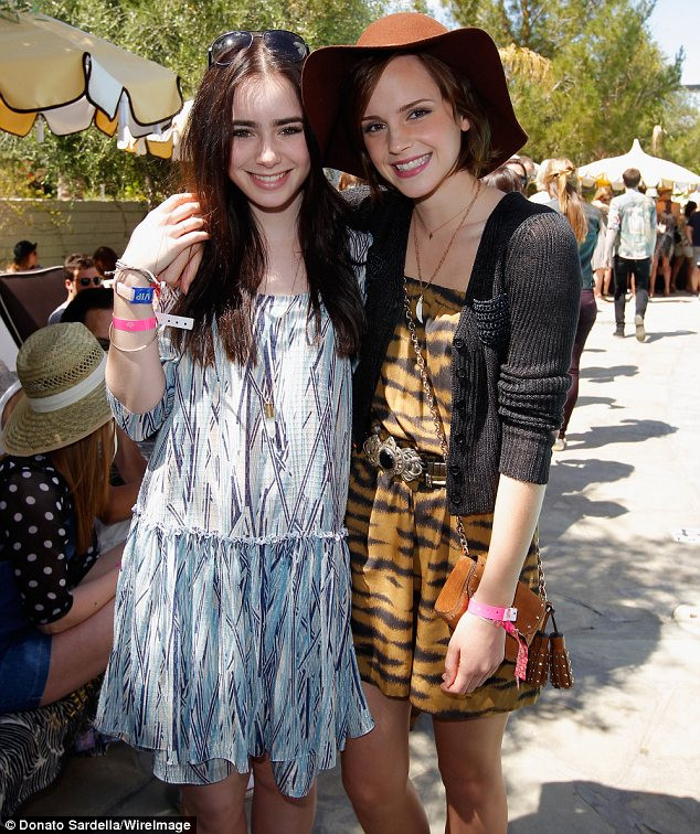 lily collins emma watson