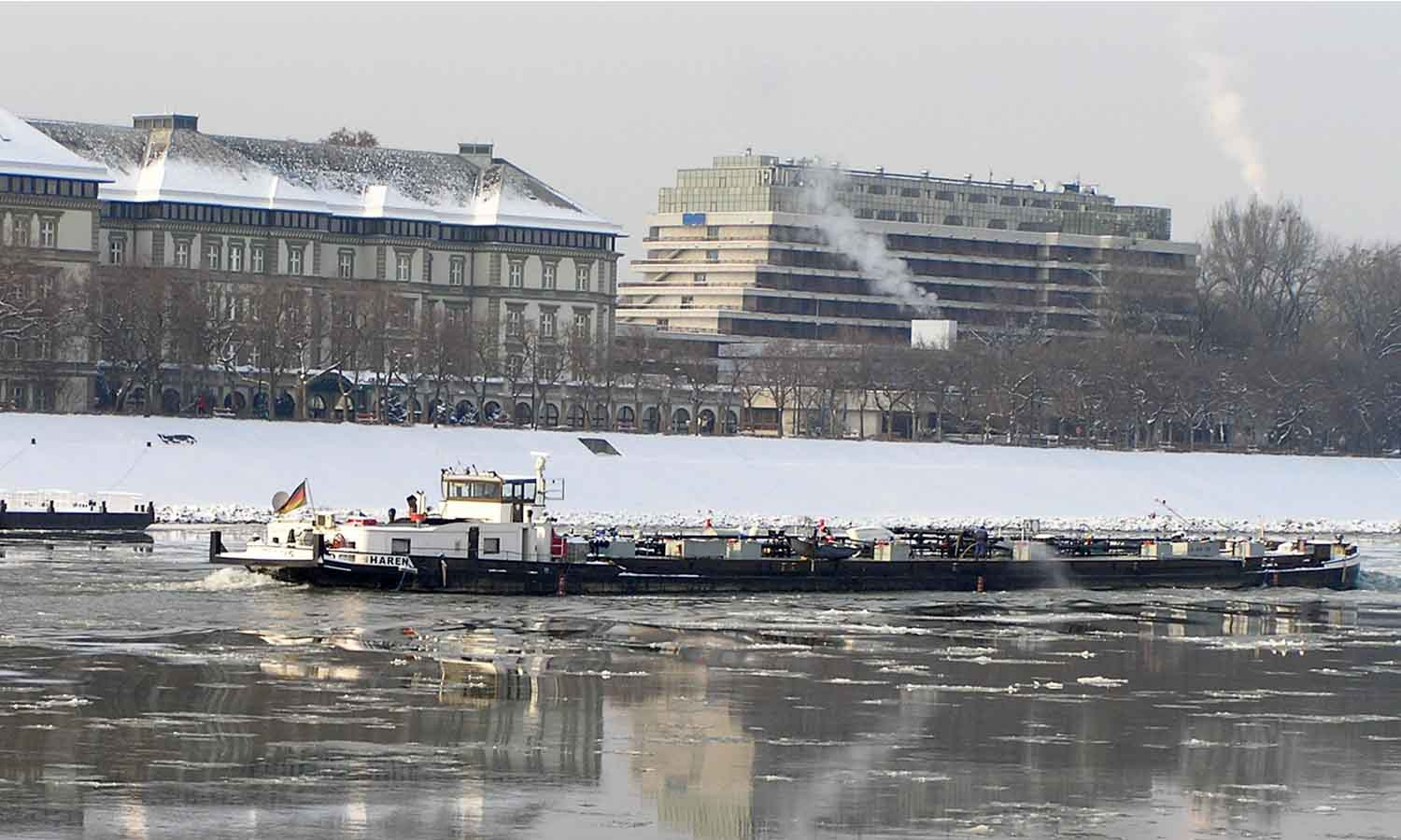 Duna télen