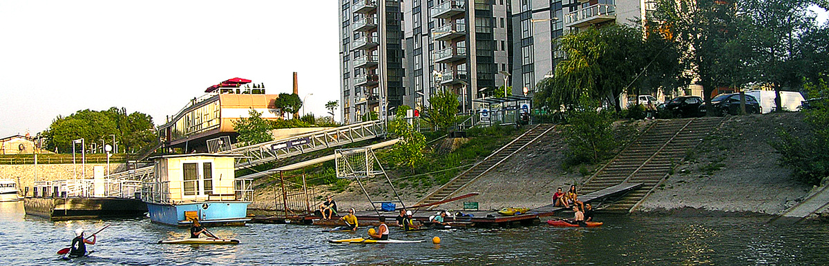 vízi sport a Mederben