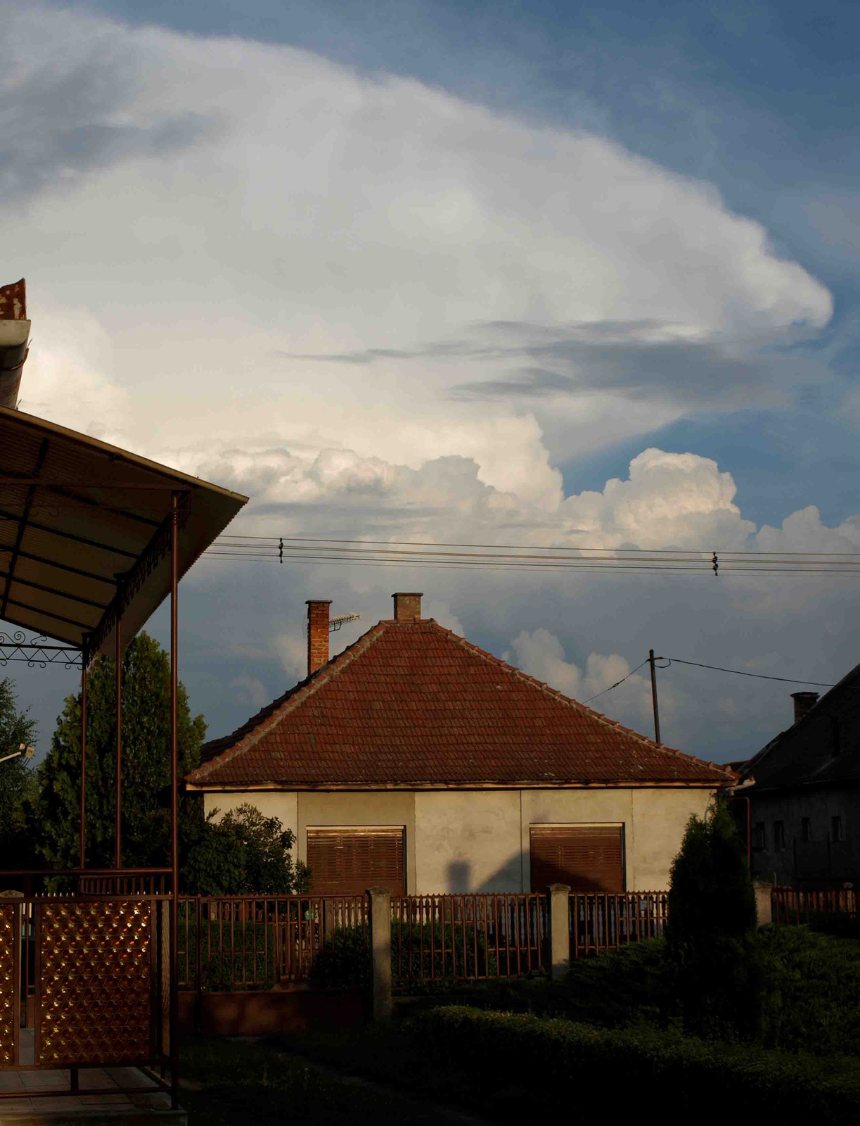 tavalyi felhő Csenger felett