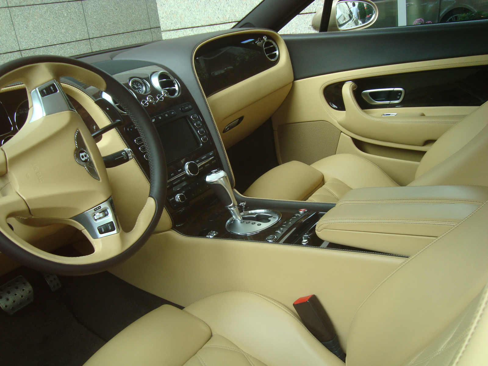 Bentley Conti GT belső