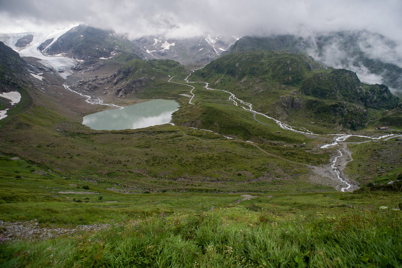 Stein Glacier From The Susten Pass