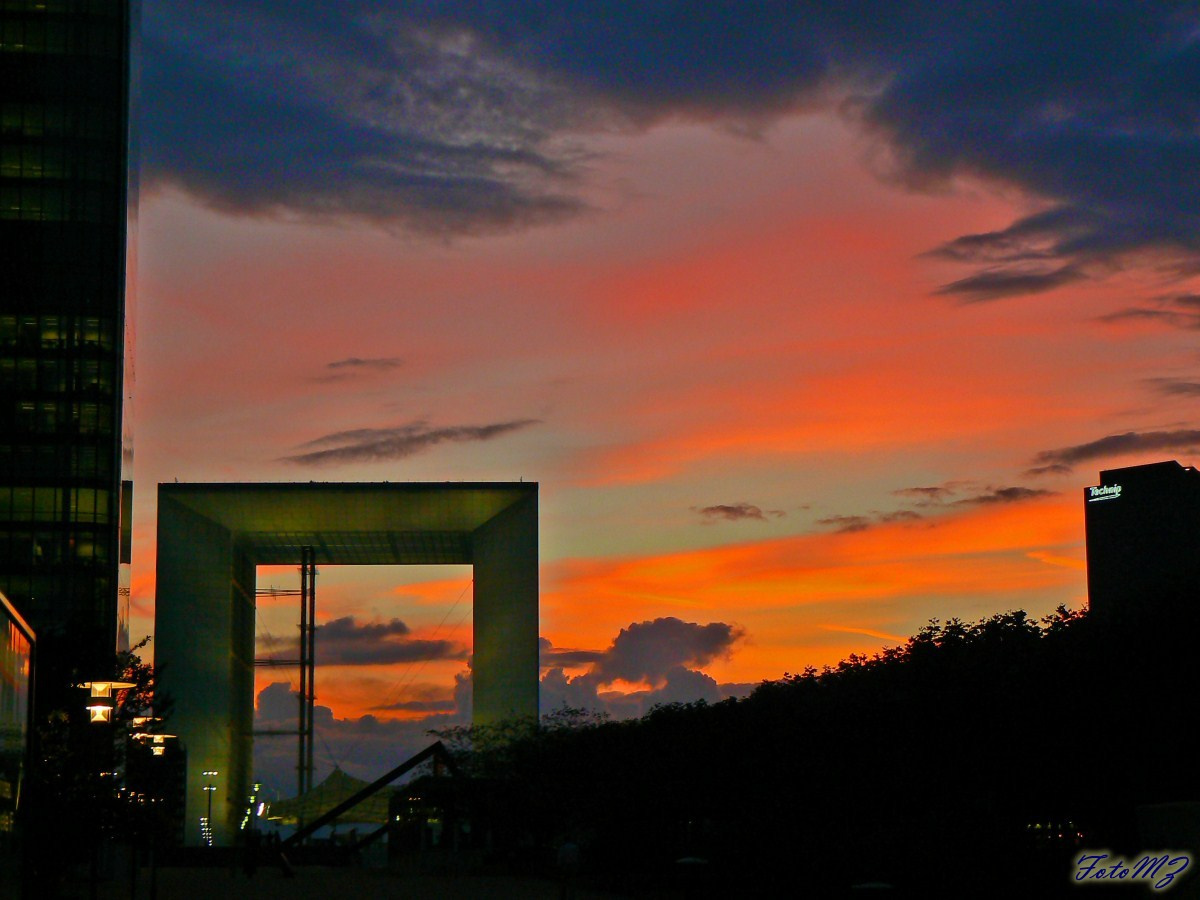 La Grande Arche naplementében