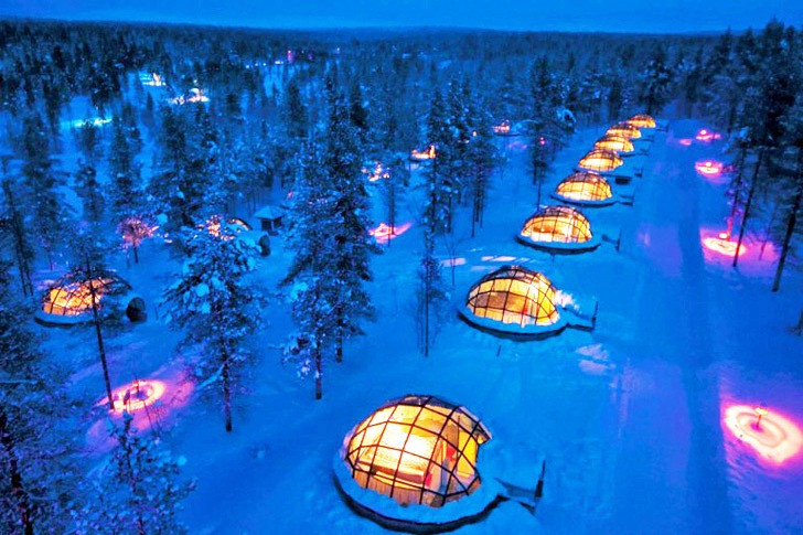 Hotel-Igloo Village, Finnország