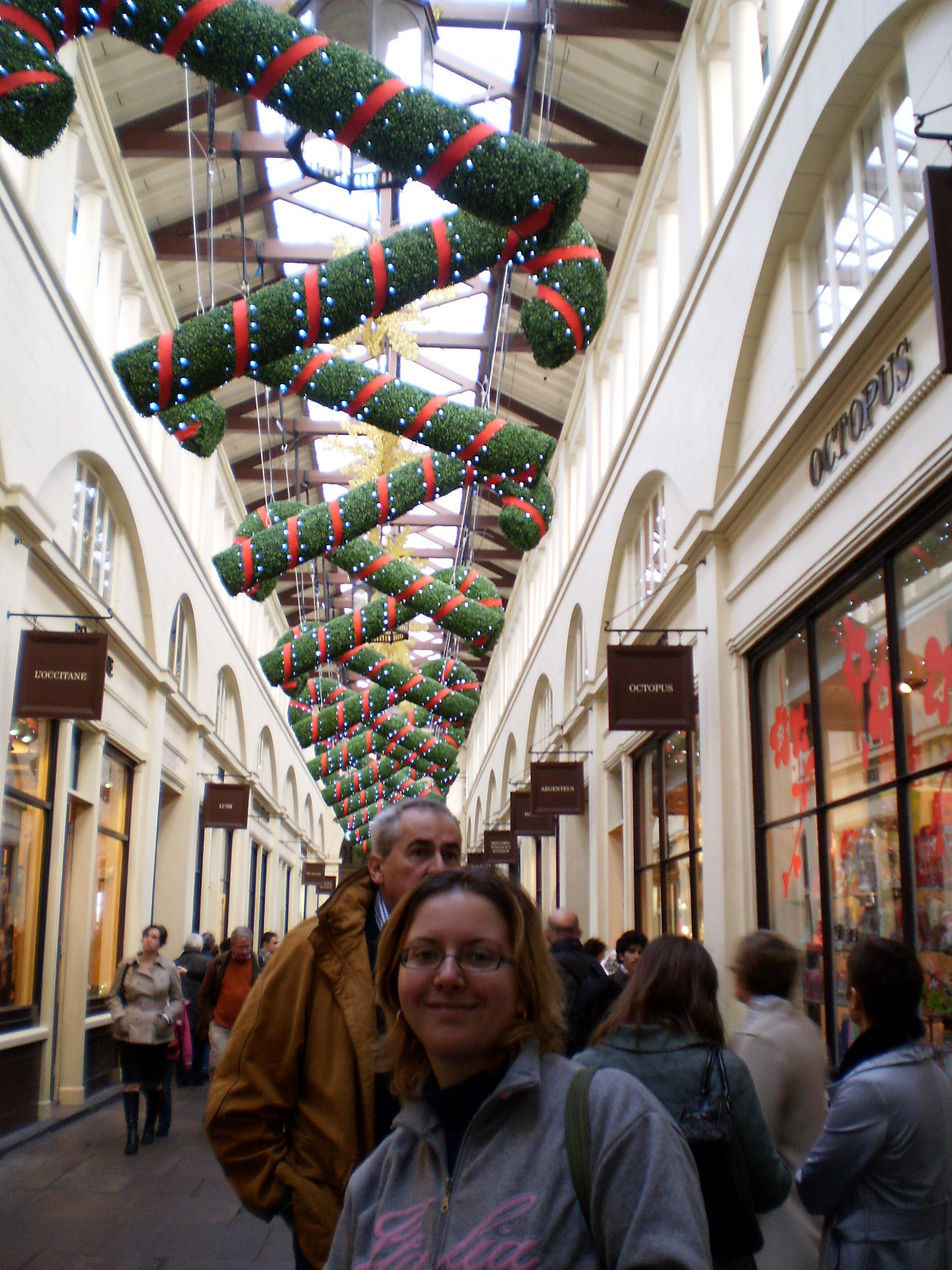 karácsonyi díszítés Covent Garden Market