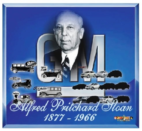 ALFRED P. SLOAN - GM - FŐLOGÓ