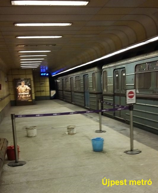 Újpest metró