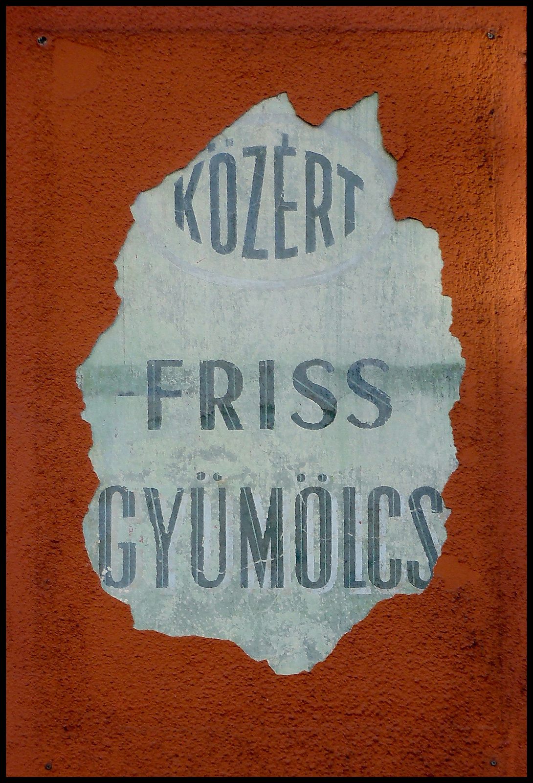 friss gyümölcs