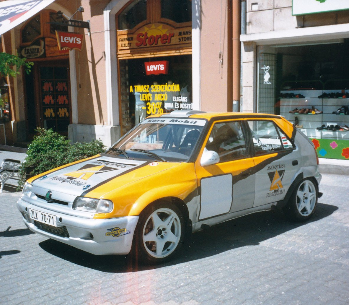 Felicia versenyautó - Kaposvár, 2000.05.14.